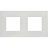 Рамка 2-местная IEK SKANDY SK-F02W арктический белый SK-M22-K01